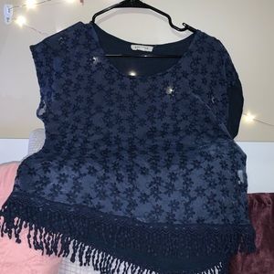 🛑 SOLD 🛑 !! Blue blouse !